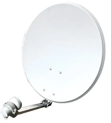 PARABOLE Ø 60 CM ACIER + LNB FRACARRO