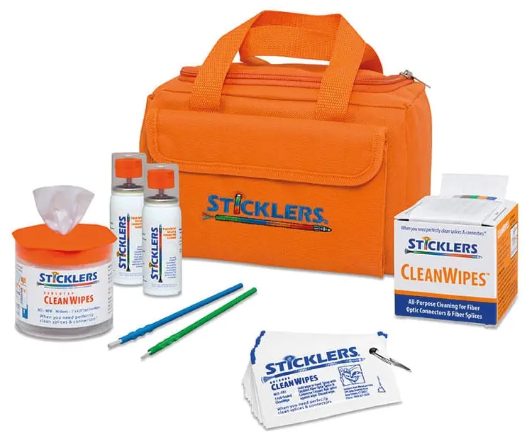 KIT DE NETTOYAGE POUR FIBRE OPTIQUE FRACARRO 