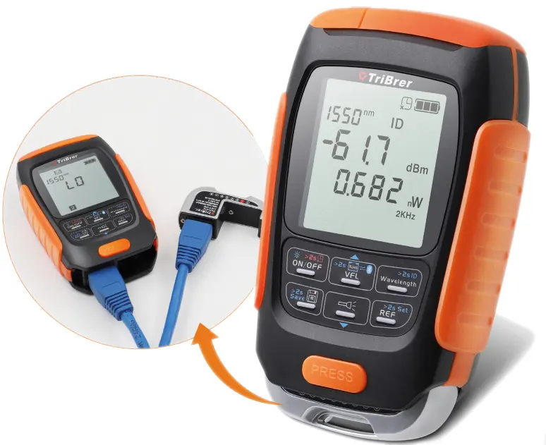 MULTIMETRE OPTIQUE avec fonction de test RJ45 FRACARRO