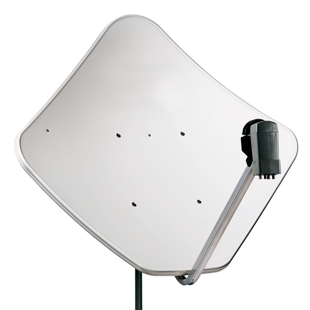 PARABOLE Ø 85 CM ALU BLANC sans LNB FRACARRO