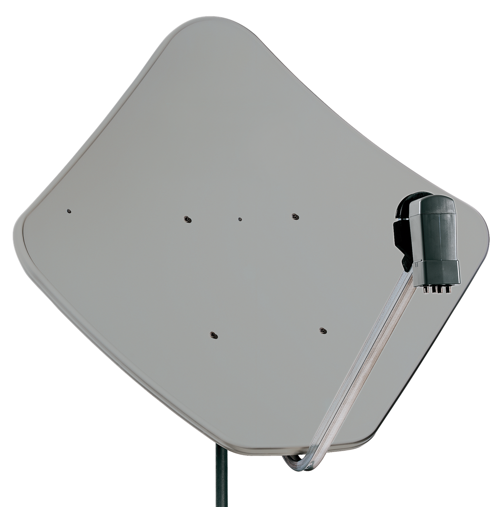 PARABOLE Ø 85 CM ALU GRISE sans LNB FRACARRO