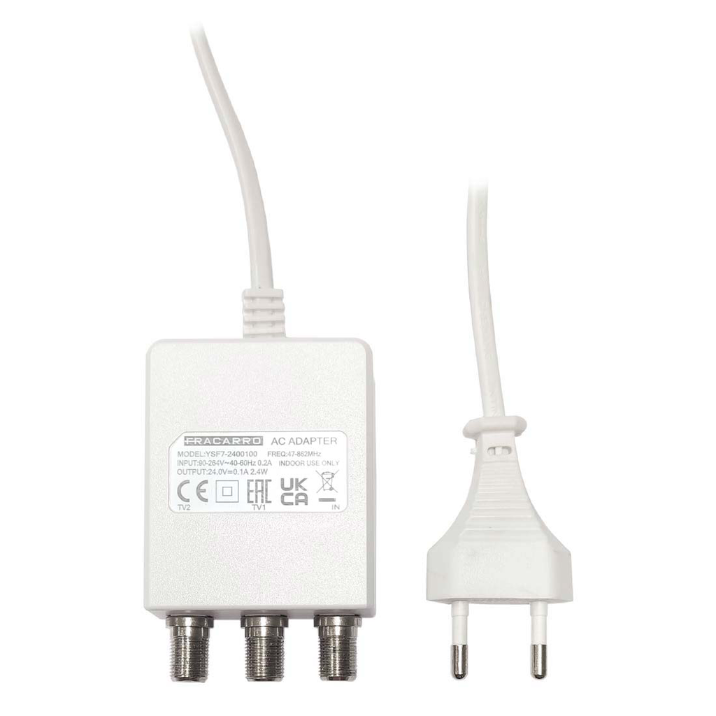 ALIMENTATION 24 V 100 mA, 2 SORTIES FRACARRO