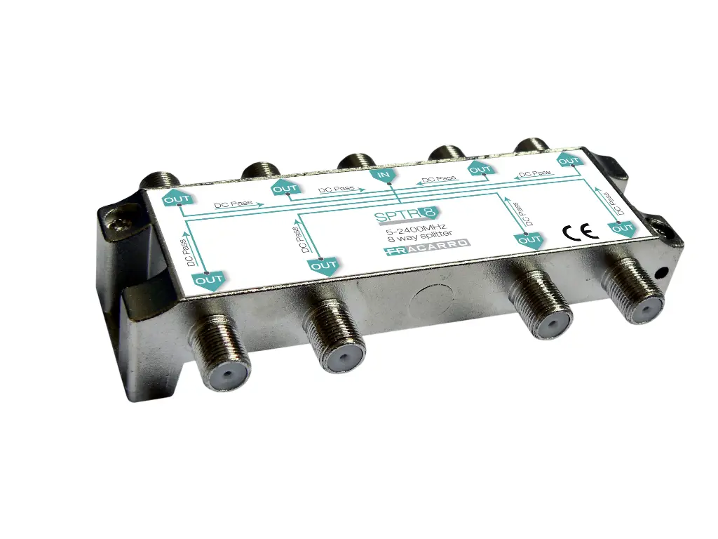 Répartiteur  8 VOIES 8 CC - 5 à 2400 Mhz FRACARRO