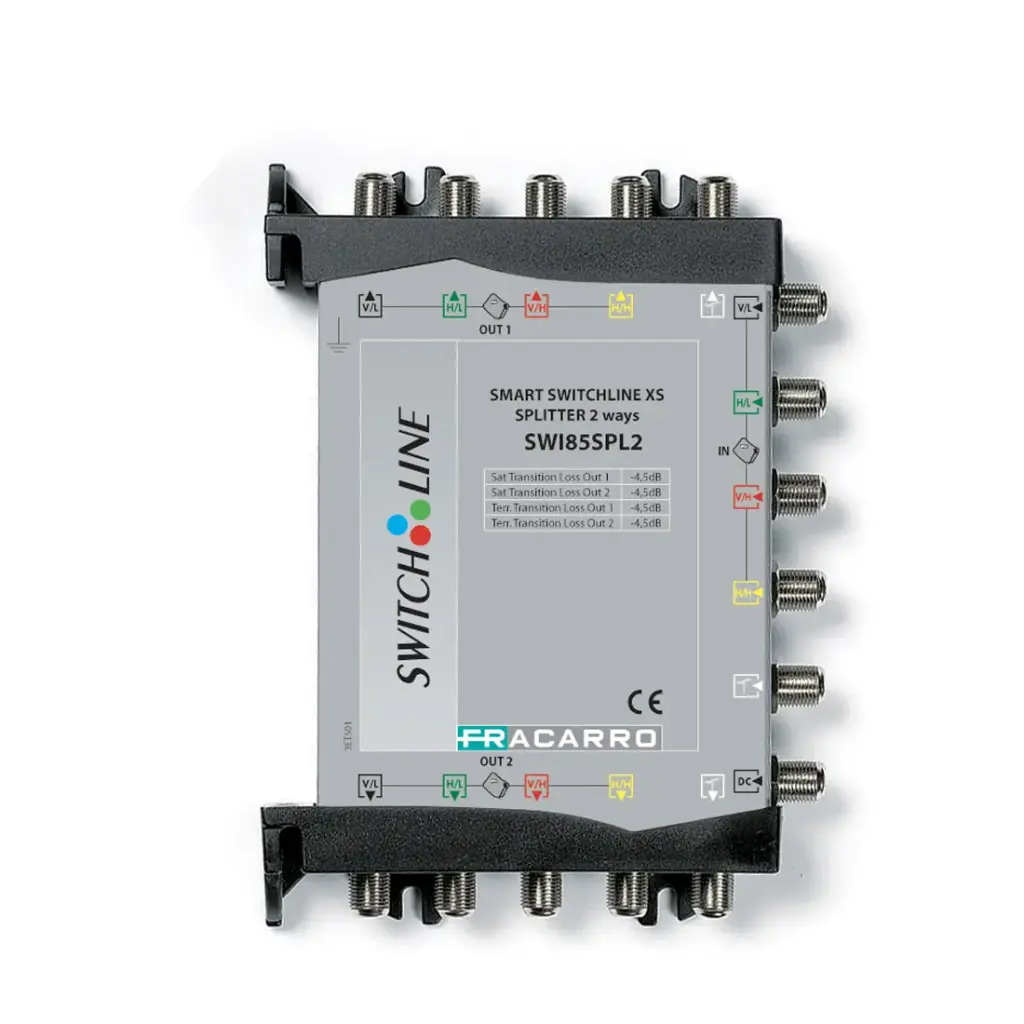 RÉPARTITEUR  4 BIS + TERRESTRE  2 VOIES DC FRACARRO