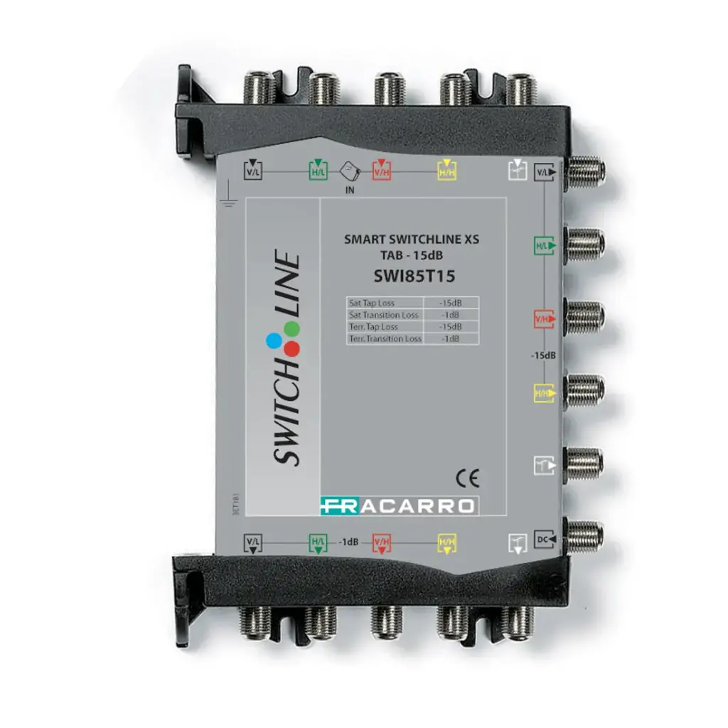 DERIVATEUR 4 BIS 2 VOIES (1 VOIE -15dB) PASSAGE CC FRACARRO