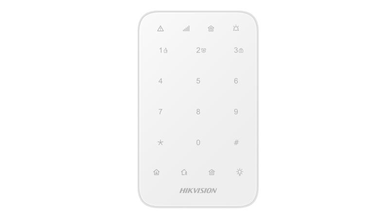 CLAVIER LED TACTILE RADIO BLANC HIKVISION