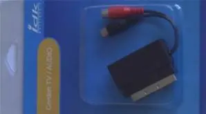 ADAPTATEUR TV PERITEL / HIFI IDK