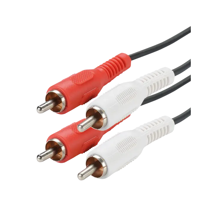 CORDON 2 RCA mâles / 2 RCA mâles 2.5 M ERARD CONNECT
