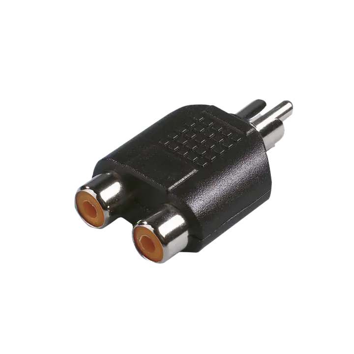 ADAPTATEUR 1 RCA Mâle / 2 RCA Femelle  ERARD CONNECT