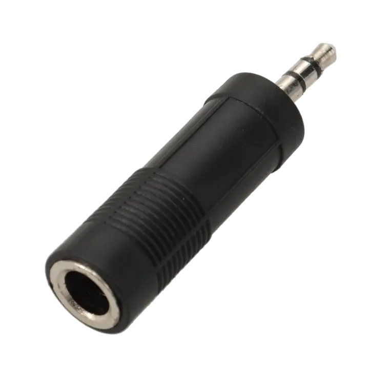 ADAPTATEUR JACK 6.35 mm Femelle / JACK 3.5 mm Mâle  ERARD CONNECT