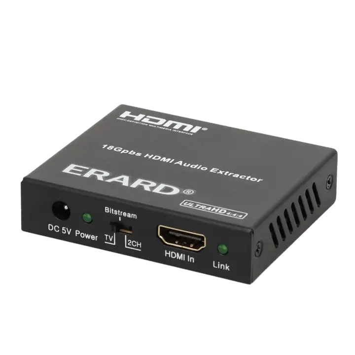 EXTRACTEUR DE SON NUM./ANALOG SUR HDMI 4K/60ips  ERARD CONNECT
