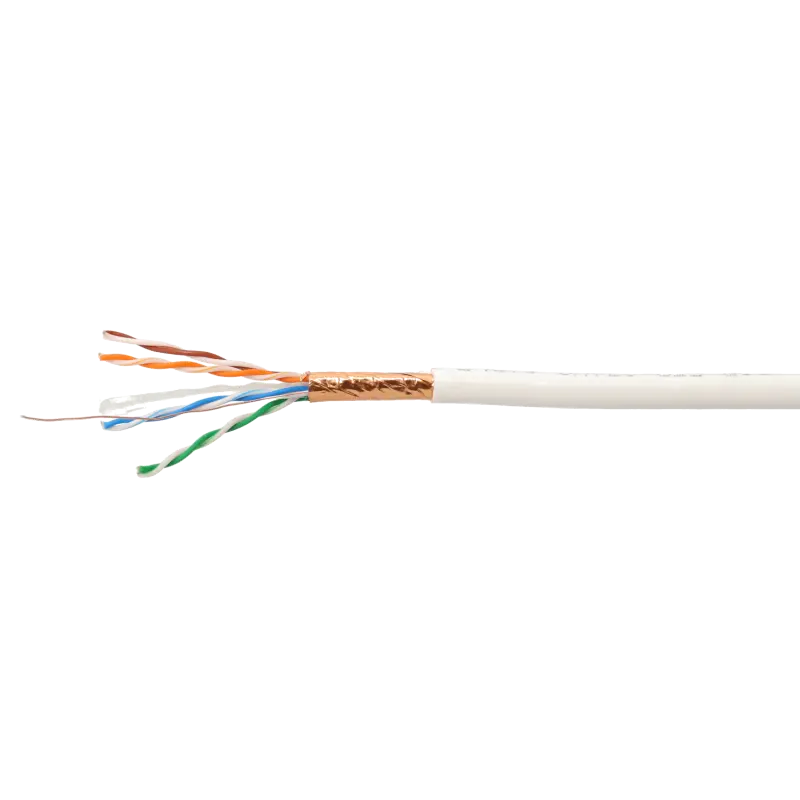 BOBINE de 300 Mètres de CABLE ETHERNET CAT 6  F/UTP  23 AWG 250 MHz