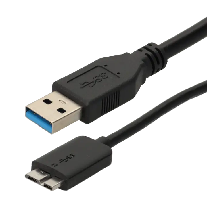 CORDON USB 3.0 A Mâle / MICRO USB B Mâle 1.80 M