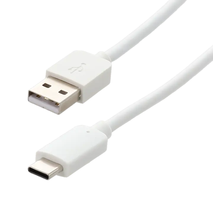 CORDON USB Type C M / USB M - 3A - 3m - Blanc ERARD CONNECT