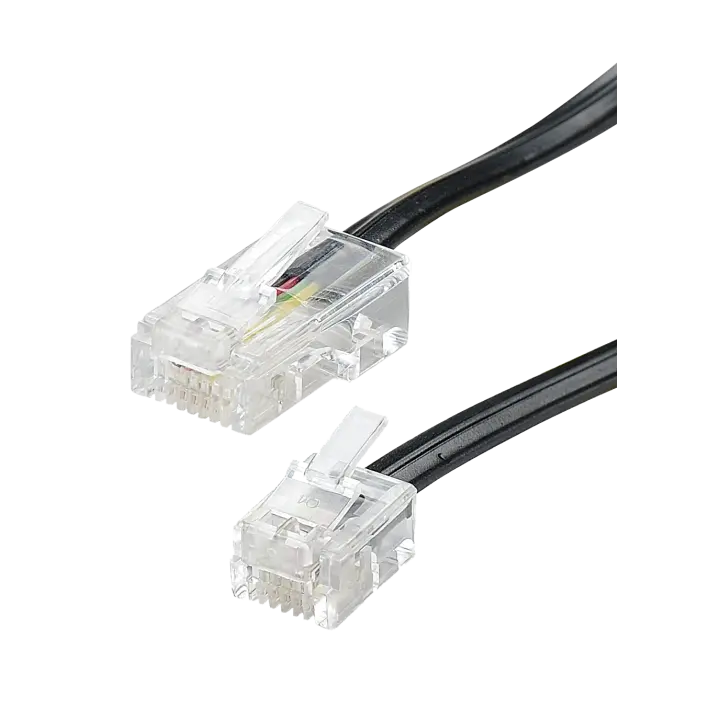 CORDON RJ11 Mâle / RJ45 Mâle - NOIR  3 M  ERARD CONNECT