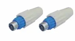 FICHE COAXIALE Ø 9.52 mm  2 Mâle A MONTER ( BLISTER)  ERARD CONNECT