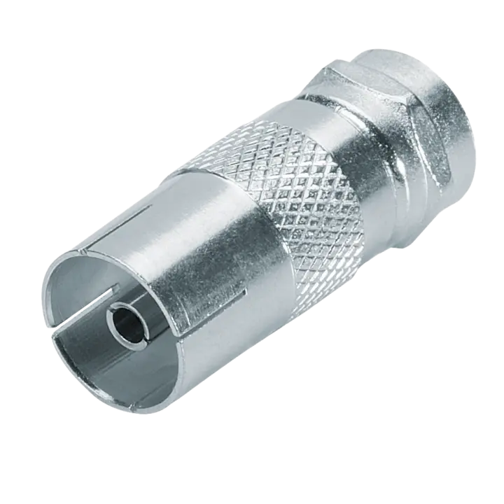 RACCORD "F" Mâle  / TV IEC 9.52mm Femelle  ERARD CONNECT