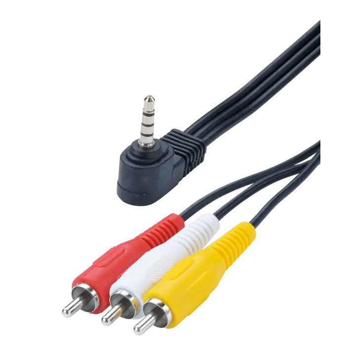 CORDON JACK 3.5 mm Mâle / 3 RCA Mâle - 1.50 M  ERARD CONNECT