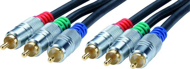 CORDON BLINDE 3 RCA (RVB-YUV) Male/Male 1,5 M ERARD CONNECT