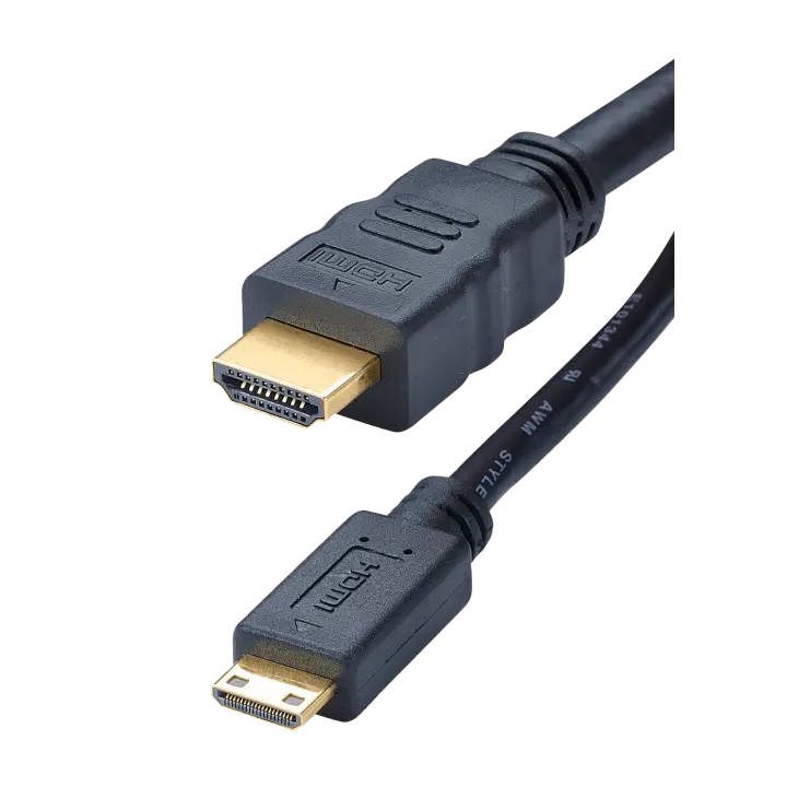 CORDON MINI HDMI 1.3 NOMADE - Type A Mâle /TYPE C Mâle PRIVILEGE 2 M 