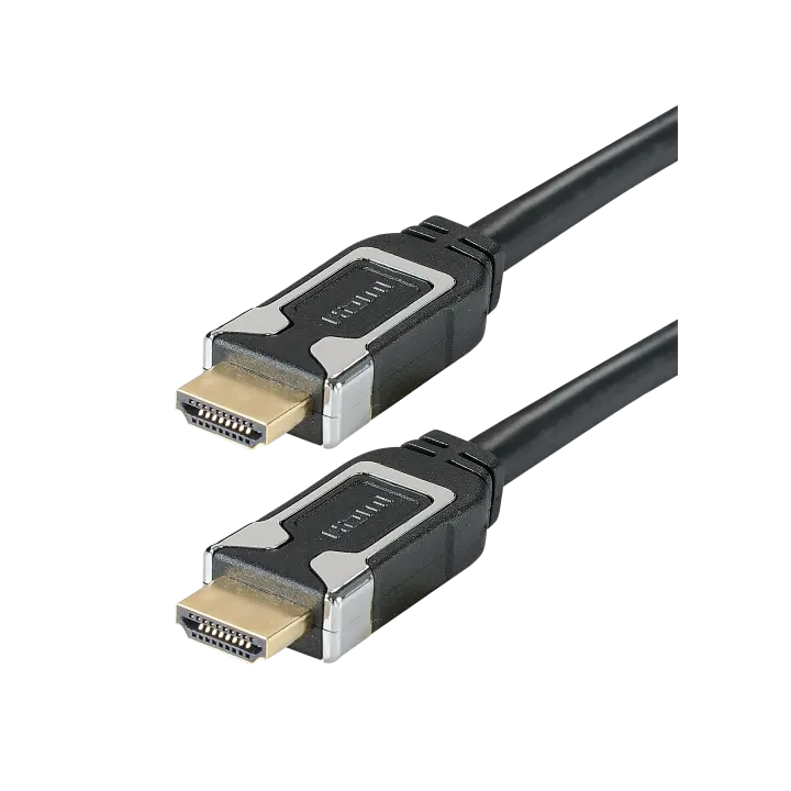 CORDON HDMI 2.0 Chrome HIGH SPEED WITH ETHERNET, Mâle / Mâle 1,20 M