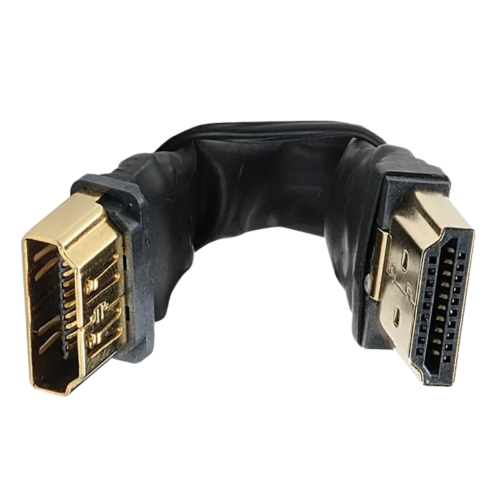 ADAPTATEUR HDMI Flexible TYPE A Mâle / TYPE A Femelle PRIVILEGE 5 cm