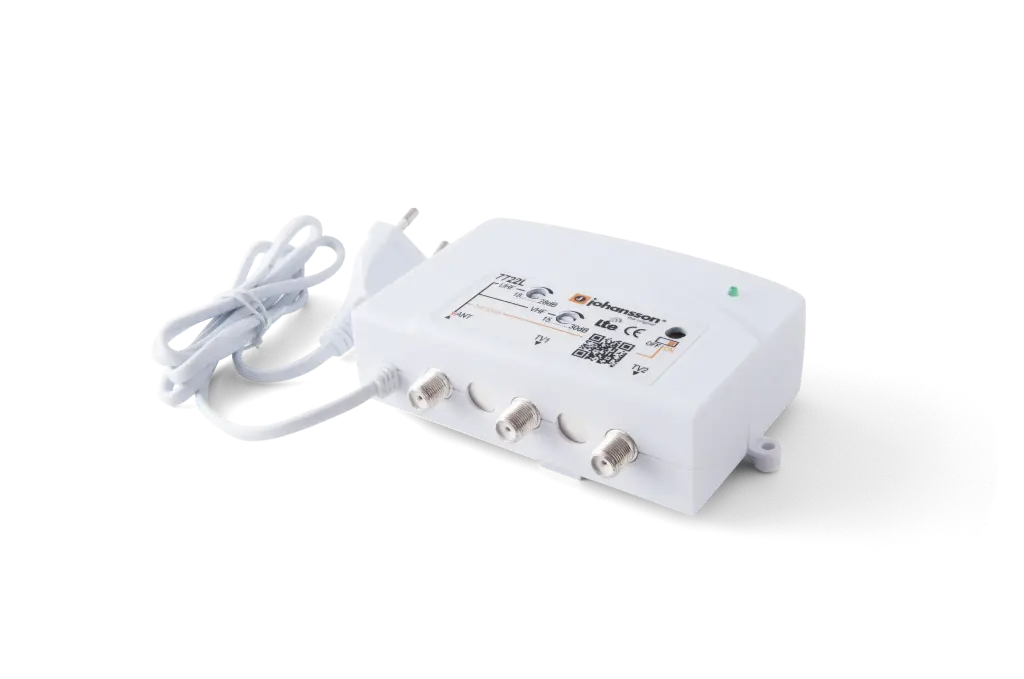 AMPLI D'INTERIEUR 1 ENTREE 2 SORTIES 40-320/470-694MHz DC JOHANSSON