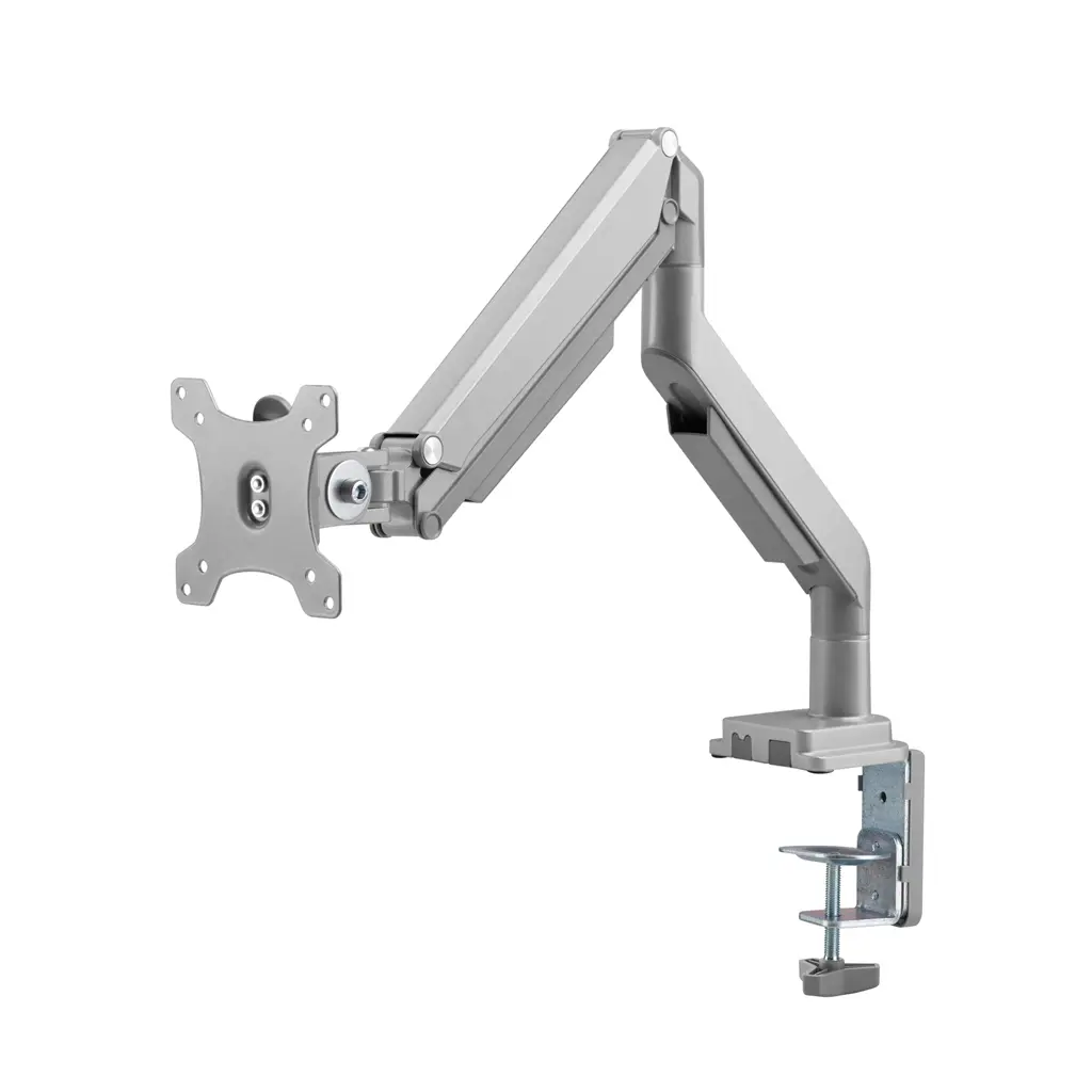 SUPPORT DE BUREAU ALU A GAZ POUR 1 ECRAN DE 17 A 32" MBG