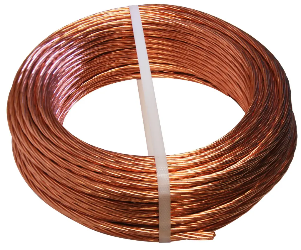 CABLE DE TERRE CUIVRE NU 25 mm², COURONNE DE 50 M RCT