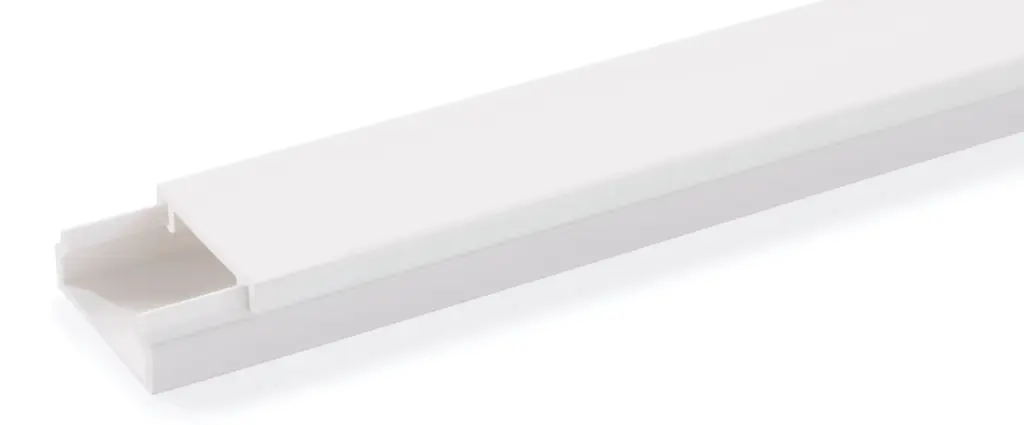 GOULOTTE D'INSTALLATION AXIS  de 2 Mètres (110 x 40) BLANC REHAU
