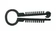 CHEVILLES NOIRES POUR CABLE Ø 6,2 à 7,2 mm (La boite de 100)