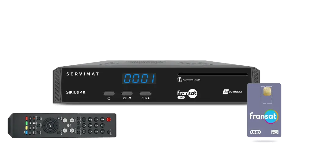 TERMINAL FRANSAT UHD 4K SERVIMAT