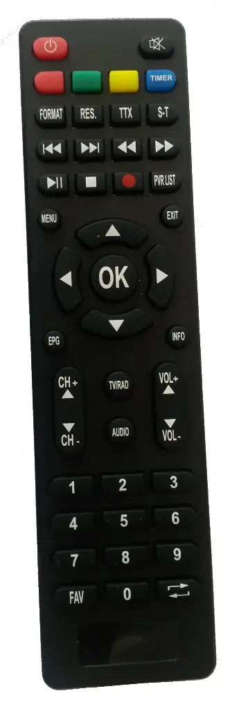 TELECOMMANDE POUR TERMINAL VEGA ET SIRIUS HD et 4K  SERVIMAT