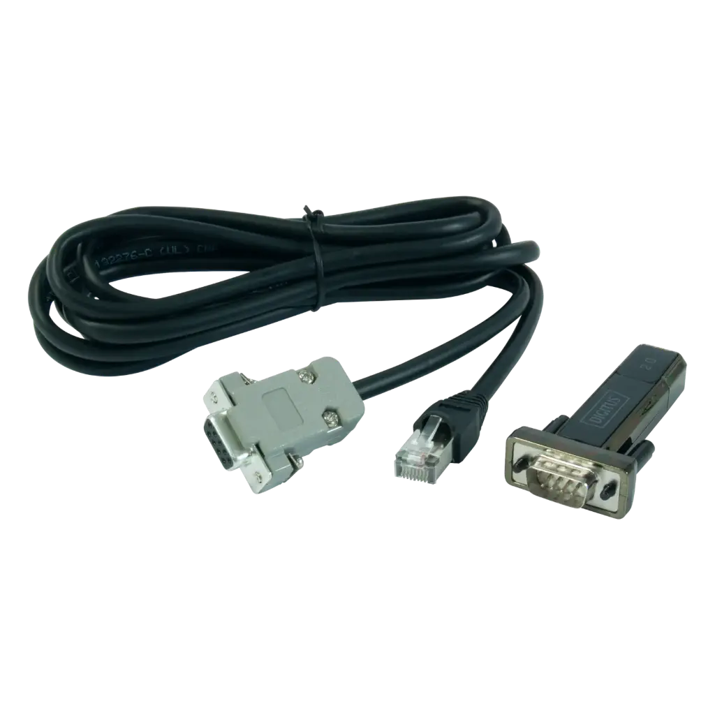 KIT : Câble PC-Module et Adaptateur USB-COM  pour T0X et T05 TELEVES
