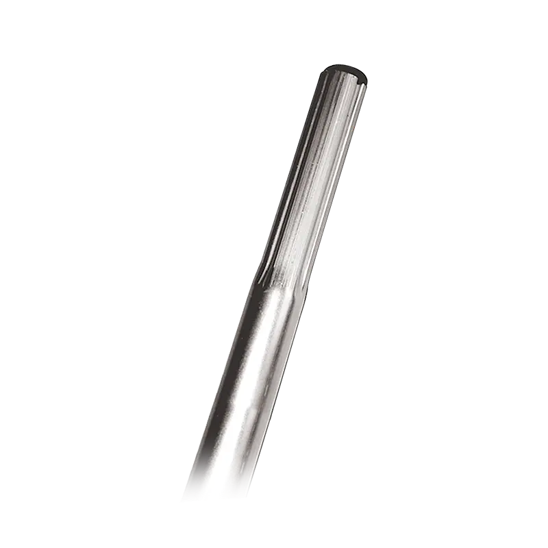 MAT ACIER 1,50 m Ø 40 mm  ZINC BLANC. Livré avec bouchon. TELEVES