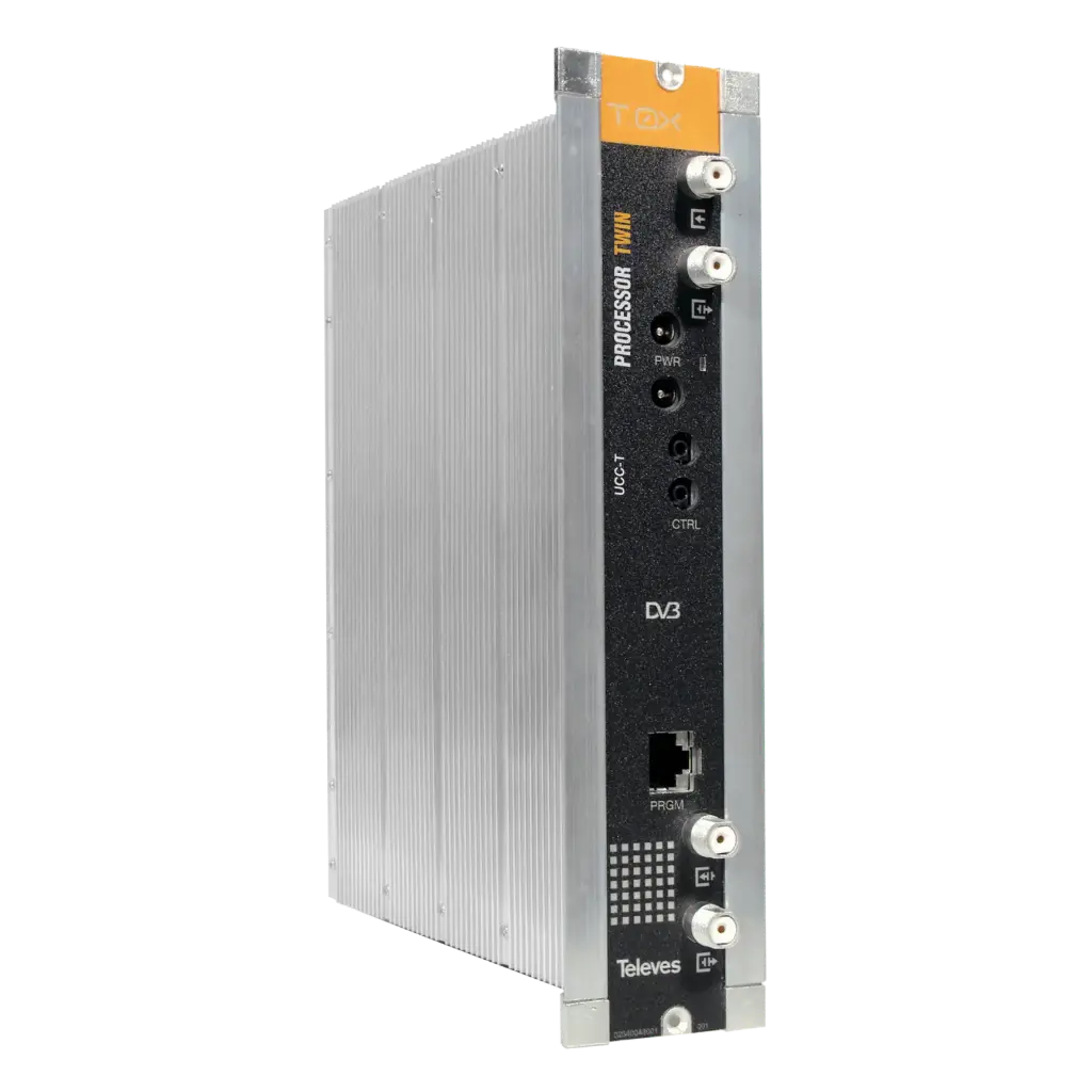 CONVERTISSEUR DE CANAL ANALOGIQUE / NUMERIQUE TWIN T0X TELEVES