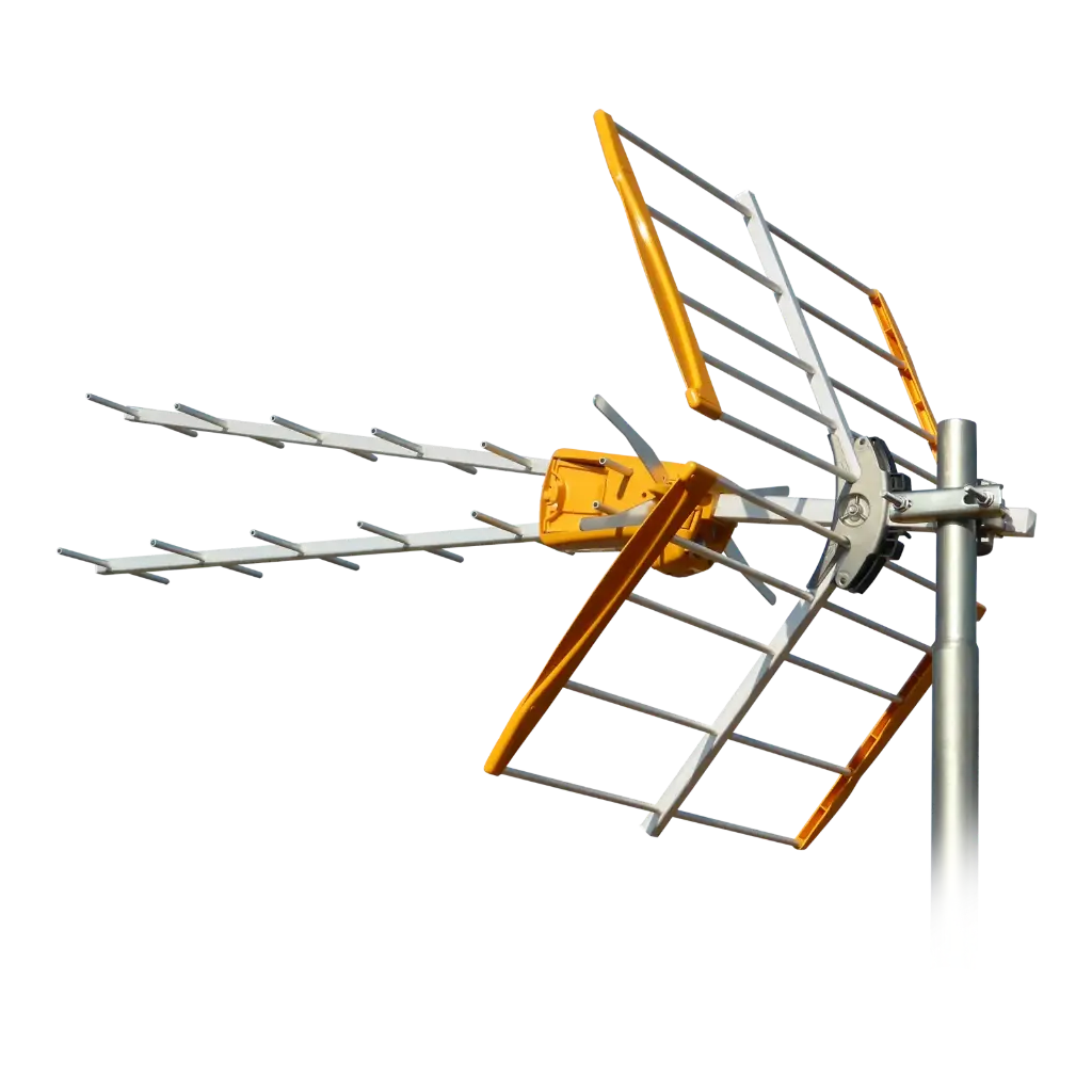 ANTENNE UHF TYPE V 21-48 LTE GAIN 15 dB TELEVES par emballage de 9