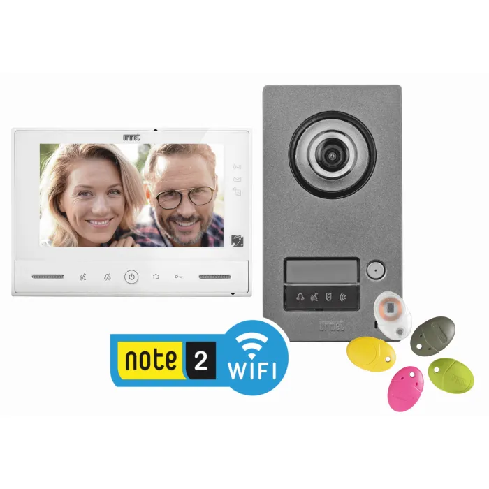 KIT VIDEO NOTE 2   7" WIFI URMET