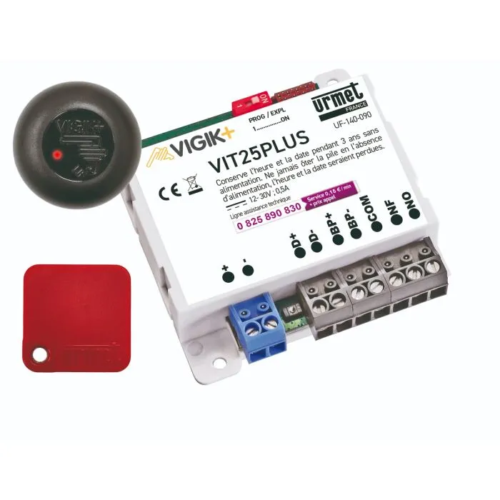 KIT CENTRALE 1P VIGIK+ AUTONOME URMET