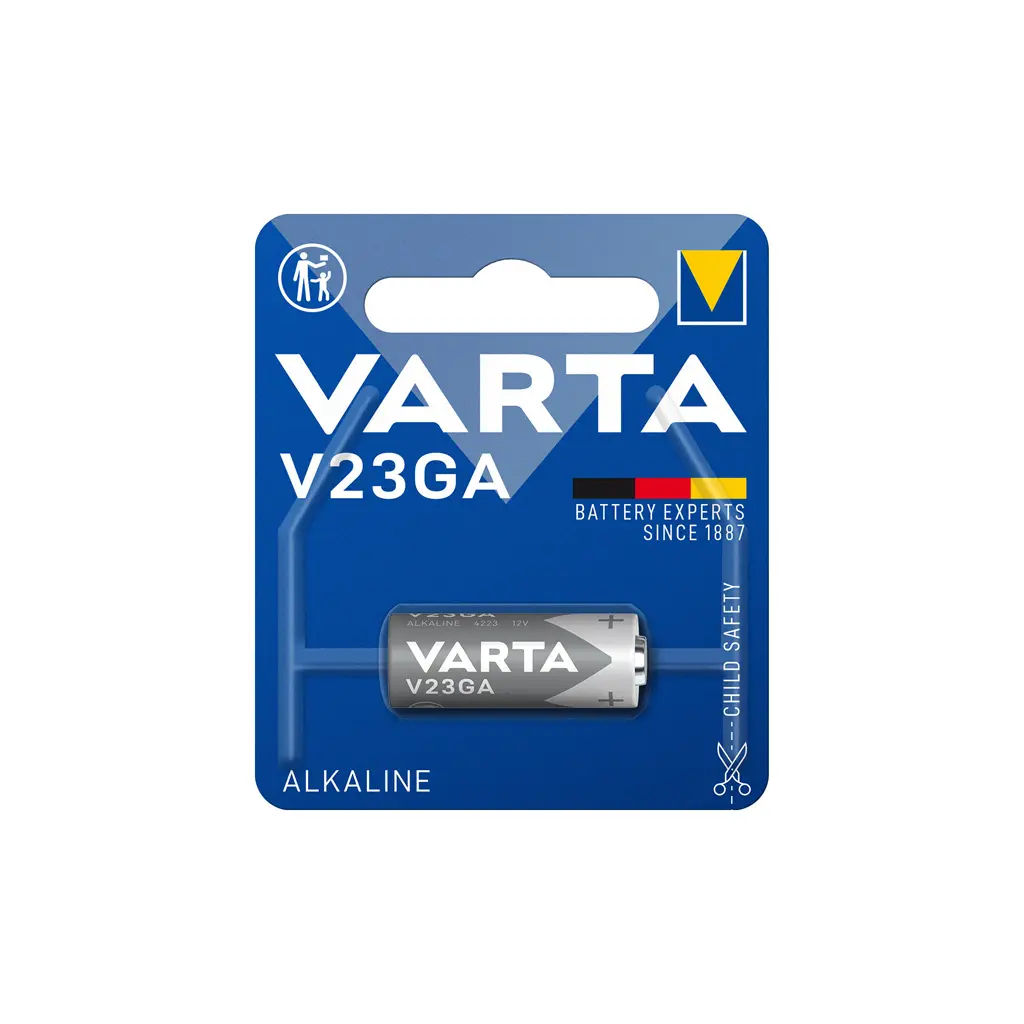 BLISTER 1 PILE ALCALINE V23GA VARTA