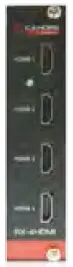 MODULE 4 ENTREES HDMI, MPEG-4, RESOLUTION 1080p CAHORS