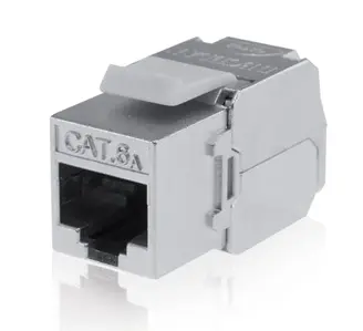 EMBASE RJ45 CAT.6A SFTP 10GB CORPS ZAMAC CAHORS