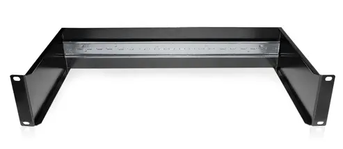 SUPPORT rail DIN 2U POUR COFFRET 10" CAHORS