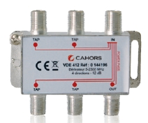 DERIVATEUR 4 VOIES -15 dB CAHORS