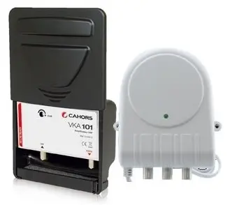 KIT PREAMPLIFICATEUR TERRESTRE UHF16-36 dB 5G + ALIMENTATION CAHORS