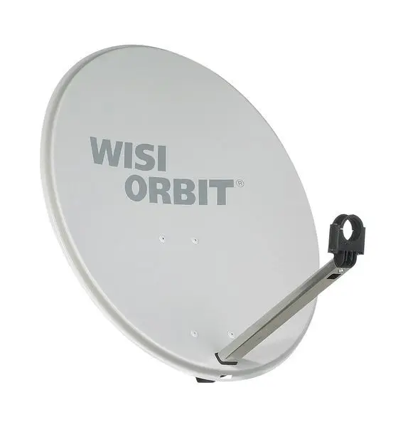 PARABOLE Ø 60 CM ALU BLANCHE sans LNB WISI