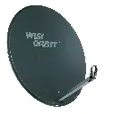PARABOLE Ø 80 CM ALU ANTHRACITE sans LNB WISI
