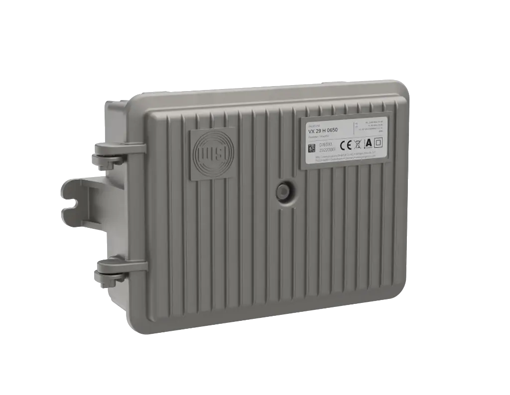 AMPLIFICATEUR C3 41 dB Ns 114 dBµV 42CX - VDR 24dB pg11  27-65Vac WISI
