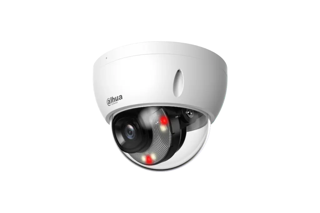 CAMERA DOME IP AV 4MP 2.8 mm IR 30m SMART DUAL LIGHT - WIZSENSE - POE DAHUA 