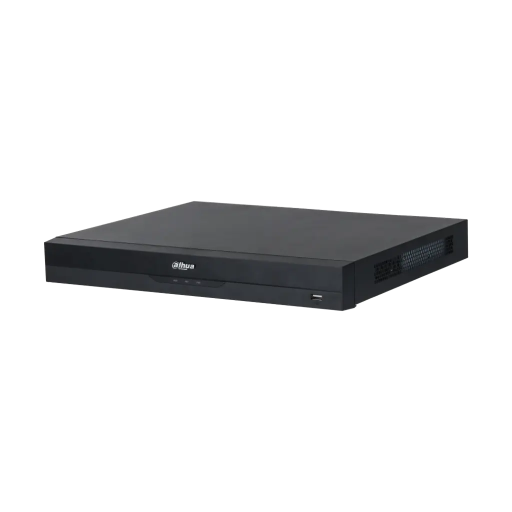 NVR 8 ENTREES POE JUSQU'A 16MP, SUPPORTE 2 HDD, DAHUA 